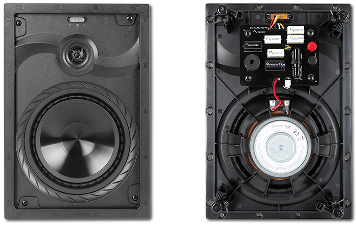 Episode Core 5 Series 6.5" In-Wall Speakers