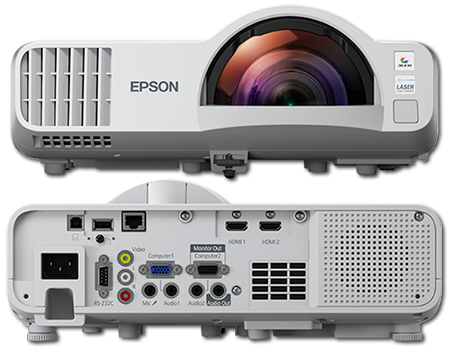 Epson EB-L200F Full HD 4000 Lumens Short Throw 3LCD Laser Projector