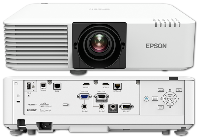 Epson EB-L520U WUXGA 5200 Lumen HDBaseT Installation Laser Projector