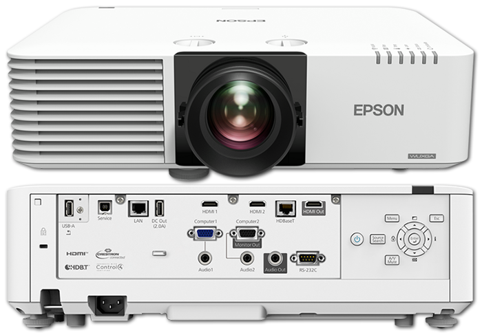 Epson EB-L630U WUXGA 6200 Lumen HDBaseT Installation Laser Projector