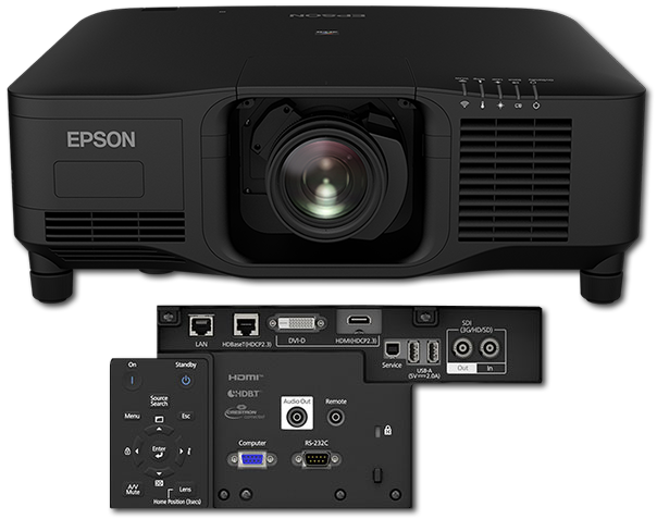 Proyector 4K Laser Epson EB-PU2213B WUXGA 3LCD 13000Lumenes HDMI