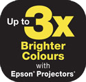 3x Brighter Colours with Epson