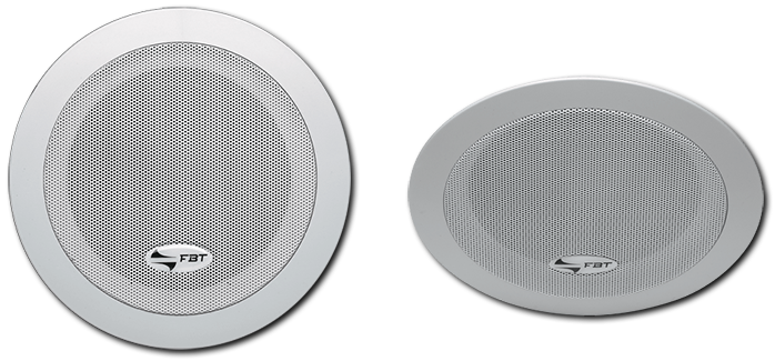 FBT CSL106T 5" Dual-Cone 100V In-Ceiling Speakers