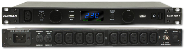 Furman Classic PL-PLUSDMCE 16 Amp 11-Outlet Power Conditioner w/ Voltmeter & Lights