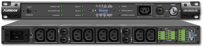 Furman CN-3600SE 16 Amp Smart Sequencing Power Conditioner