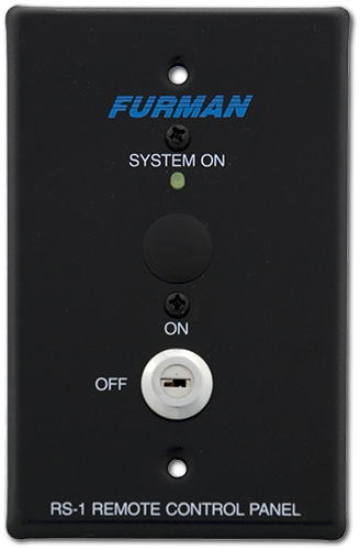 Furman RS-1 Key Switched Remote System Control Panel