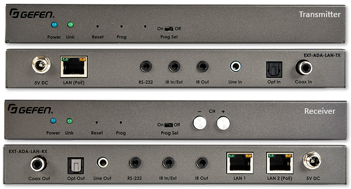 Gefen Digital & Analog Audio, IR & RS232 Over IP