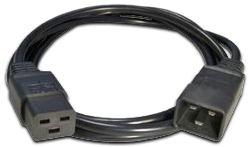 GUDE 1.8m IEC C19 to IEC C20 Extension Cable