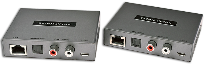 HDAnywhere XTND Digital And Analog Audio Extender Set