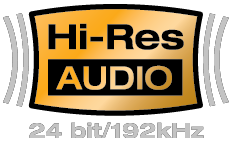 Hi-Res audio logo
