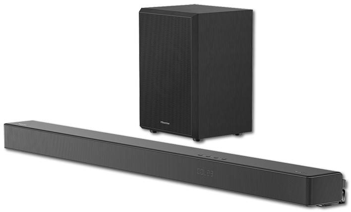 Hisense U5120G 5.1.2 Dolby Atmos Soundbar with 8" Wireless Subwoofer