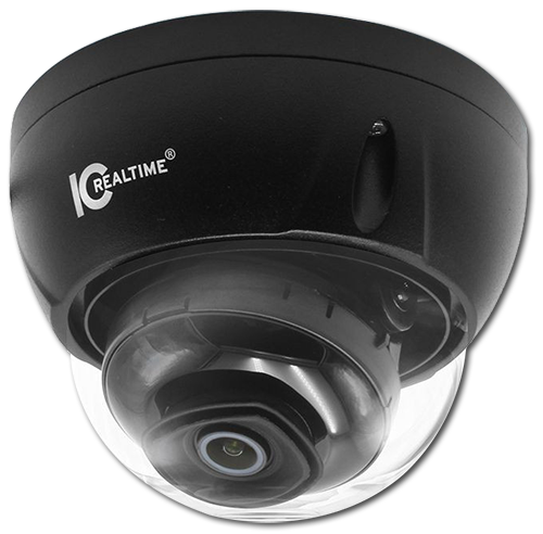 IC Realtime 4MP 2.8mm Lens Outdoor Vandal PoE Dome Network Camera