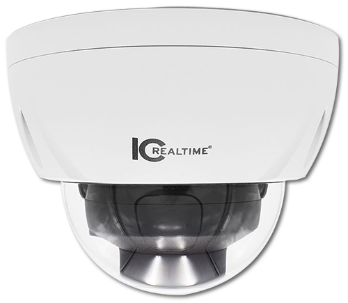 IC Realtime 4MP 2.7-13.5mm Varifocal Outdoor Vandal PoE Dome Network Camera