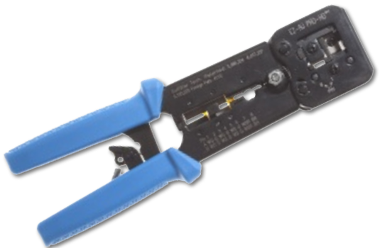 ICE EZ Tool HD Crimp Tool for RJ-12 and RJ-45 Plugs