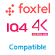 Compatible with Foxtel iQ4 4K