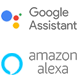 Built-In Google Assistant and Amazon Alexa