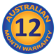 12 Month Australian Warranty
