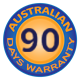 90 Days Australian Warranty