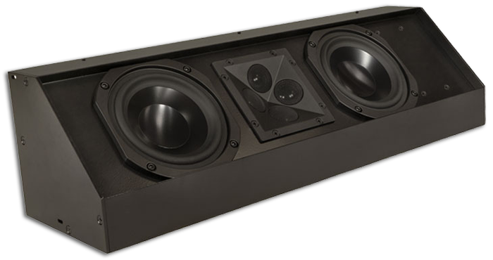 James Loudspeaker 53QW Dual 5.25" Full-Range Wedge Speaker