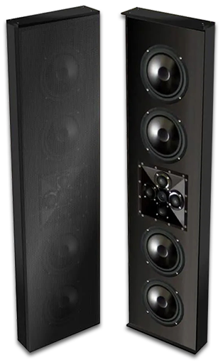 James Loudspeaker 68OW Quad 6.5" 3-Way On-Wall Loudspeaker