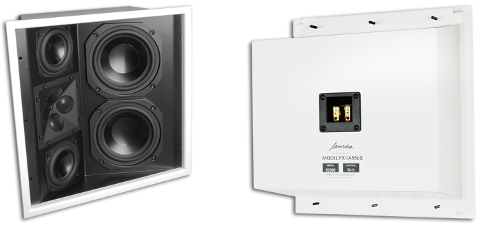 James Loudspeaker FXAQ550S Dual 5.25" 3-Way Angled In-Ceiling/Surround Loudspeaker