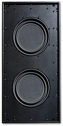 James Loudspeaker QX1020A Dual 10" Shallow Depth In-Wall Subwoofer