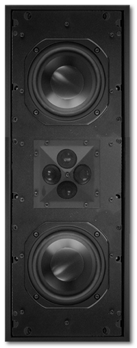 James Loudspeaker QX530 Dual 5.25" Full-Range In-Wall Loudspeaker