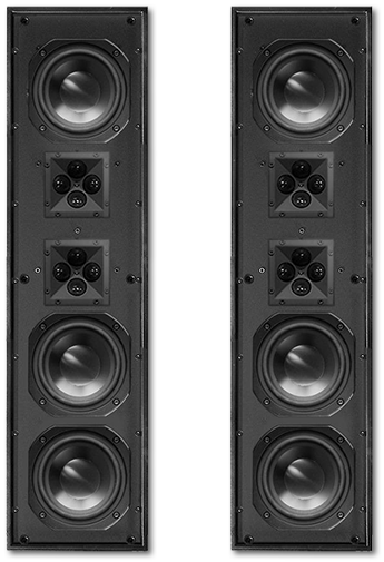 James Loudspeaker QX5CS Triple 5.25" Centergy In-Wall Soundbar