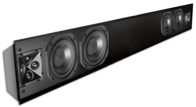 James Loudspeaker QX5LR Quad 5.25" Stereo In-Wall Soundbar