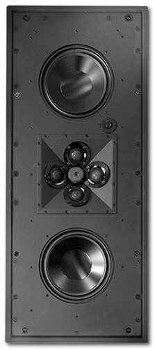 James Loudspeaker QX806BE Dual 8" 3-Way In-Wall LCR Loudspeaker