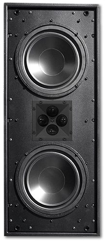 James Loudspeaker QX830 Dual 8" Shallow Depth In-Wall Loudspeaker