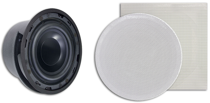 James Loudspeaker QXC8S-R 8" In-Ceiling Subwoofer