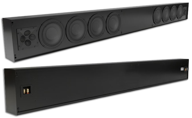 James Loudspeaker SPL6Q-LR Quad 6.5" Stereo Soundbar