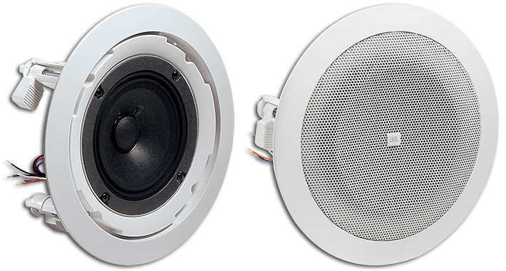 JBL 8124 4" Full-Range 8 ohm 70/100V In-Ceiling Speakers