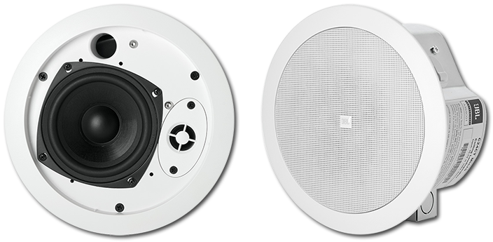 JBL Control 24C Micro 4.5" 8 ohm Shallow Depth In-Ceiling Loudspeakers