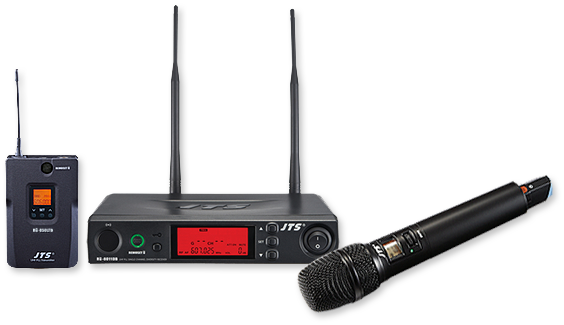 JTS 8011DB Single Channel Diversity UHF Wireless Microphone System