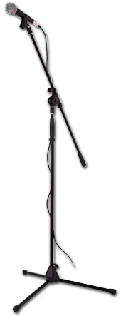 JTS Microphone Floor Stand With Adjustable Boom