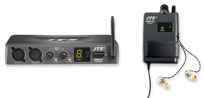 JTS SIEM-2 Single Channel Wireless In-Ear Monitor System