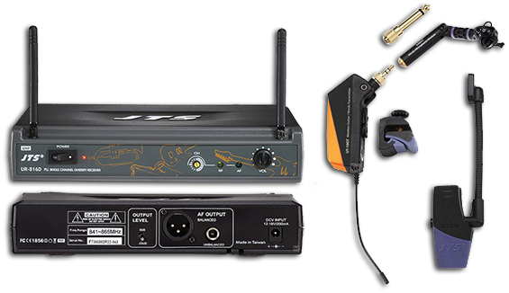 JTS UR816D Wireless Guitar / Winds System