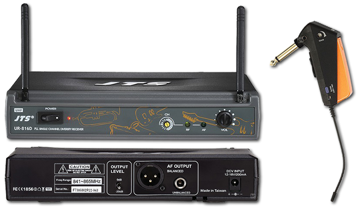 JTS UR816D Wireless Guitar System