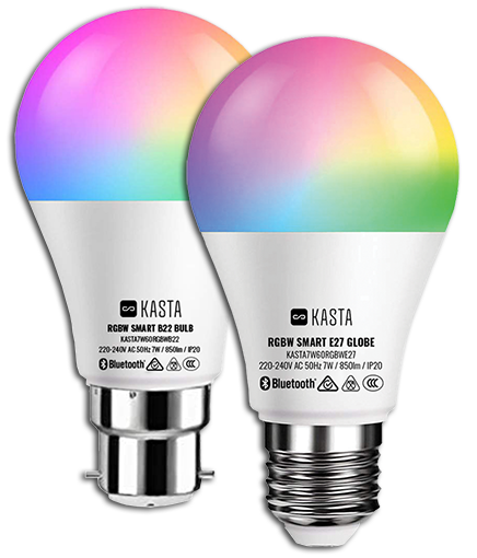 Kasta E27 / B22 Smart RGB LED Globe