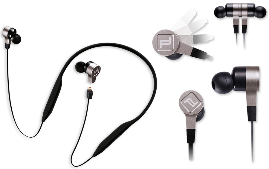 KEF Porsche Design Motion One IPX5 Bluetooth In-Ear Headphones