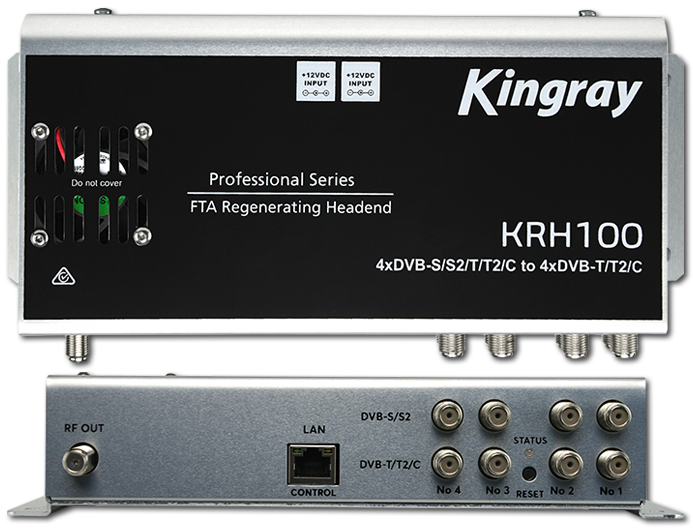 Kingray KRH100 FTA Regenerating Headend