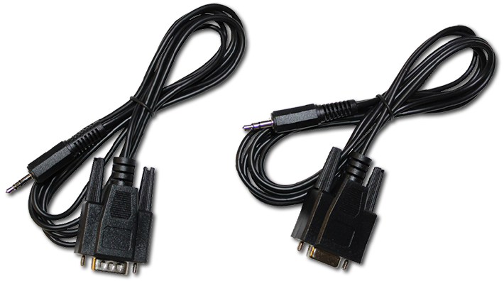 Kordz PLX-RS232 RS232 F/M to 3.5mm Control Cables