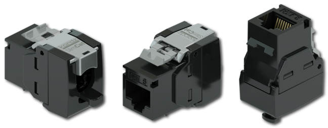 Kordz Pro SlimCat Toolless Cat6 RJ45 Keystone Sockets