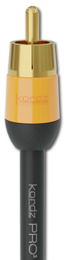 Kordz Pro3 Series 75 ohm Single RCA Cables