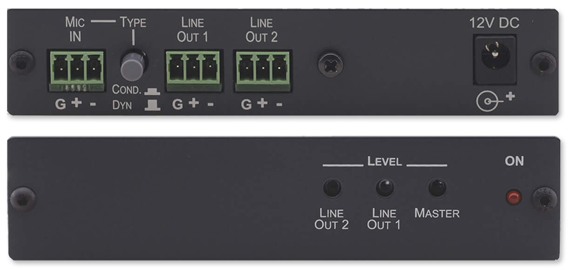 Kramer 106 1:2 Microphone to Line Distribution Amplifier