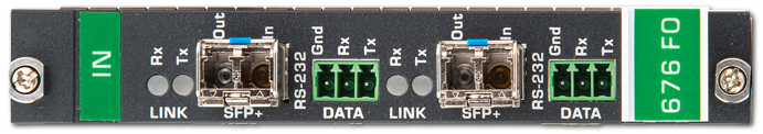 Kramer F676-IN2-F34 4K60 4:4:4 HDMI Over MM/SM Fiber Optic Input Card