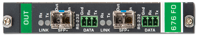 Kramer F676-OUT2-F34 4K60 4:4:4 HDMI Over MM/SM Fiber Optic Output Card