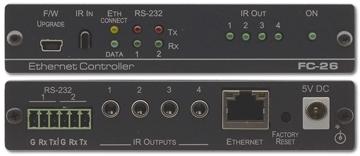 Kramer FC-26 6-Port Serial & IR, PoE Control Gateway